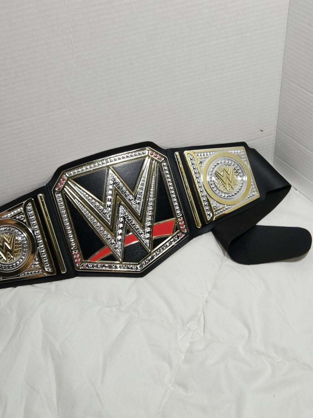 WWE World Heavyweight Champion Belt Replica Mattel Wrestling Title Kids Pretend